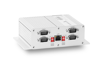 eSys-IDC4E1 - high performance CAN-to-Ethernet gateway with integrated diagnostic